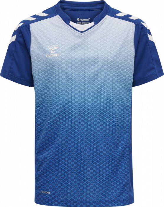 Hummel - Core Xk Sublimaiton Jersey Jr - True Blue & weiß