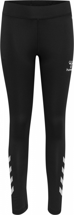 Hummel - Core Xk Tights Junior - Schwarz & weiß