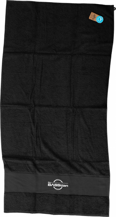 Sportyfied - Bath Towel - Zwart