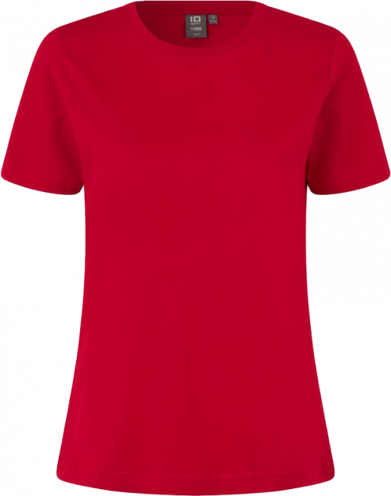 ID - Cotton T-Time T-Shirt Dame - Rot