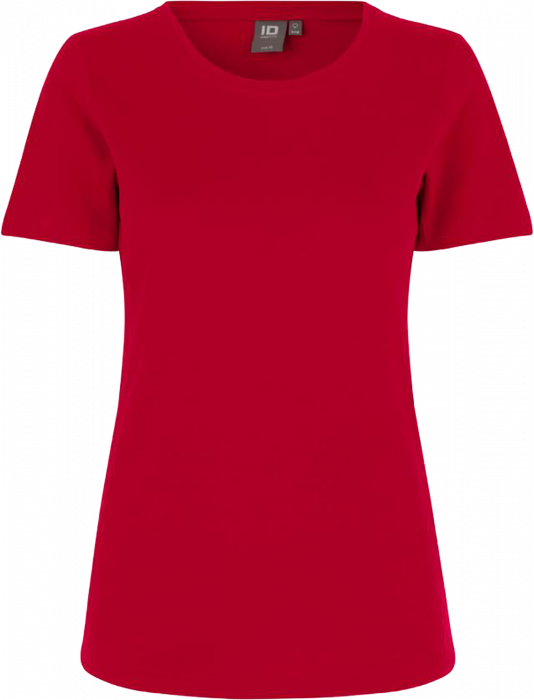 ID - Interlock Tee Women - Rouge