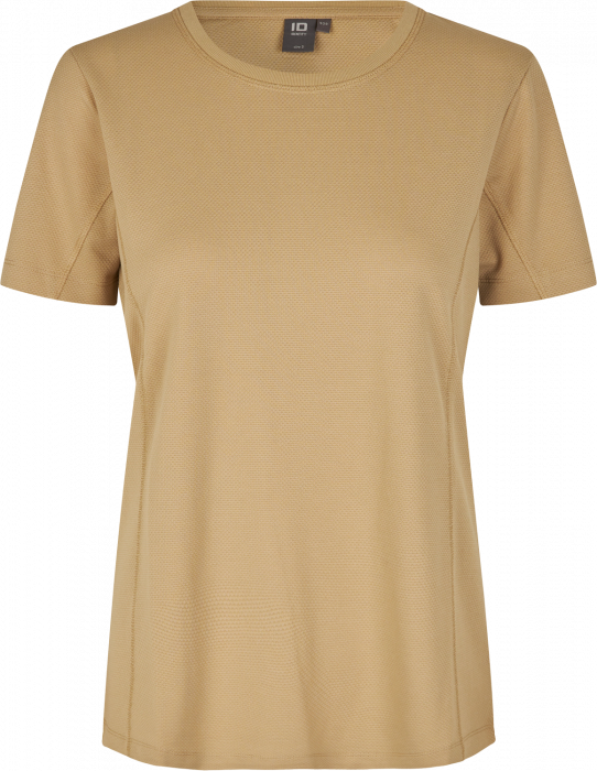 ID - Lyocell T-Shirt Dame - Sand