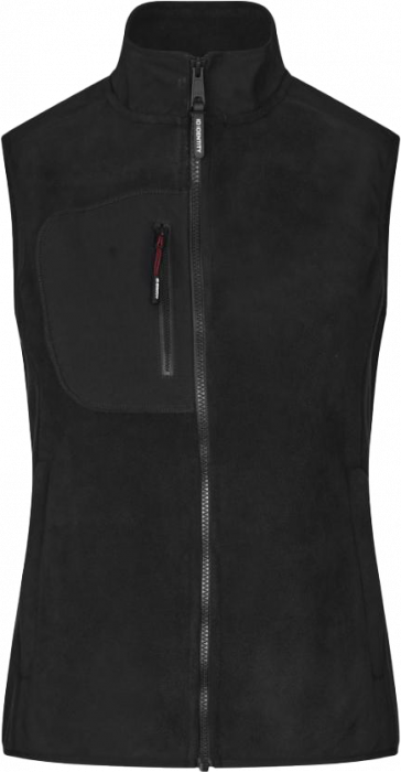 ID - Fleece Vest Women - Nero