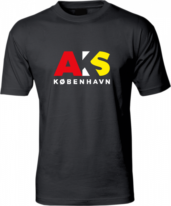 ID - Aks Bomulds T-Shirt - Sort