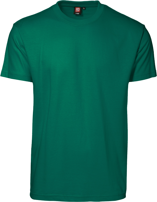 ID - Cotton T-Time T-Shirt Ks - Groen