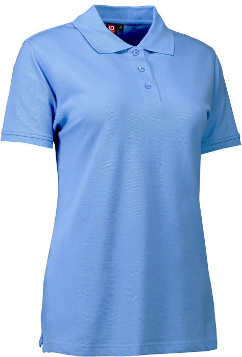 ID - Polo Stretch (Woman) - Azul claro