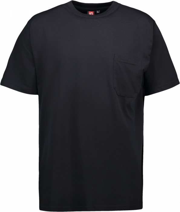 ID - T-Time® T-Shirt | Chest Pocket - Preto