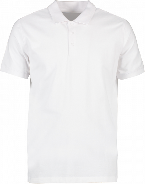 ID - Organic Polo T-Shirt Men - Blanc