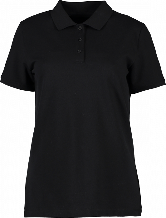 ID - Organic Poloshirt Women - Black