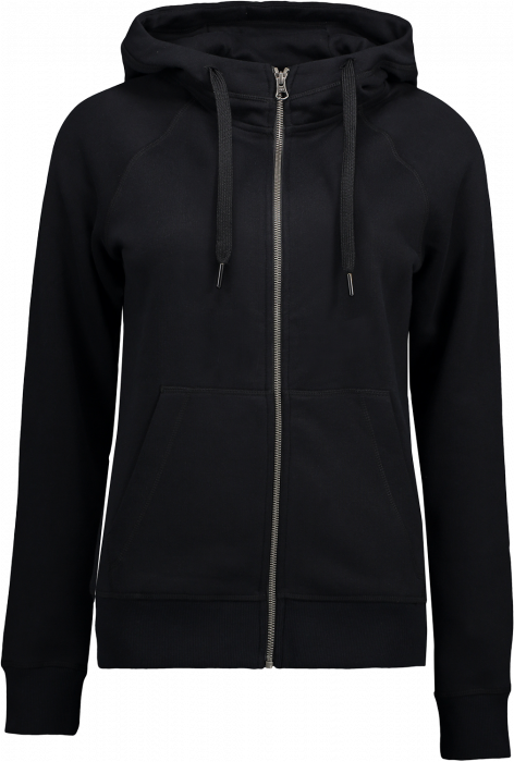 ID - Hoodie W. Zip  (Woman) - Preto