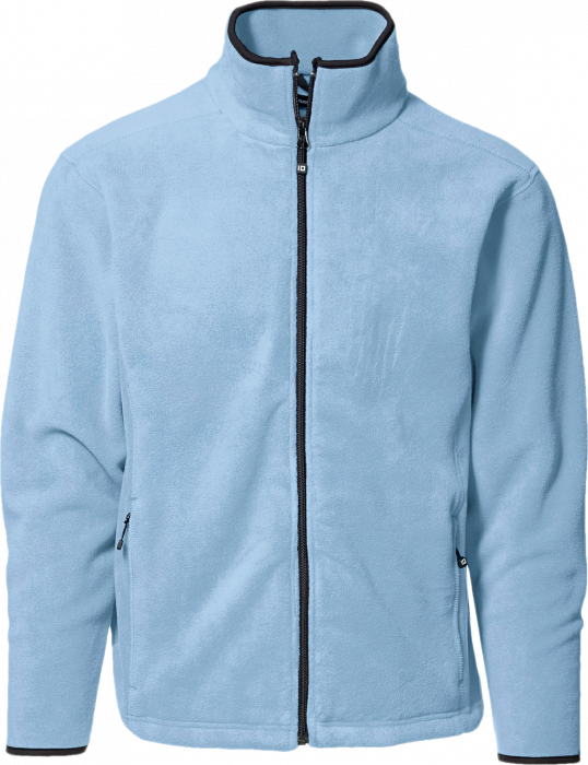 ID - Micro Fleece Cardigan Men - Bleu clair