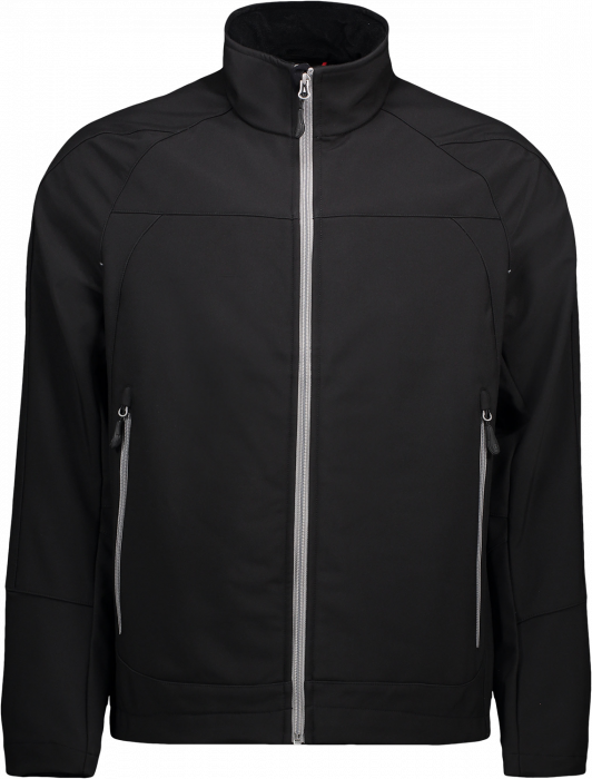 ID - Funktionel Soft Shell Jacket - Czarny