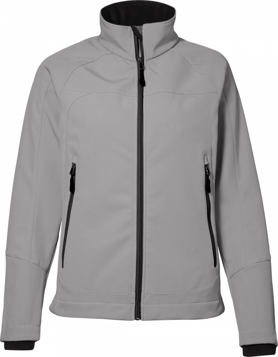 ID - Softshell Jacket Women - Grijs & zwart