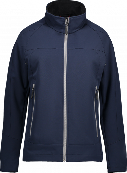 ID - Softshell Jacket Women - Marino & blanco