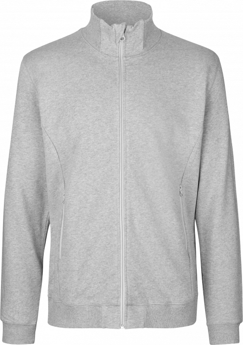 Neutral - Unisex Sweatshirt Neck Jacket - Sport Grey