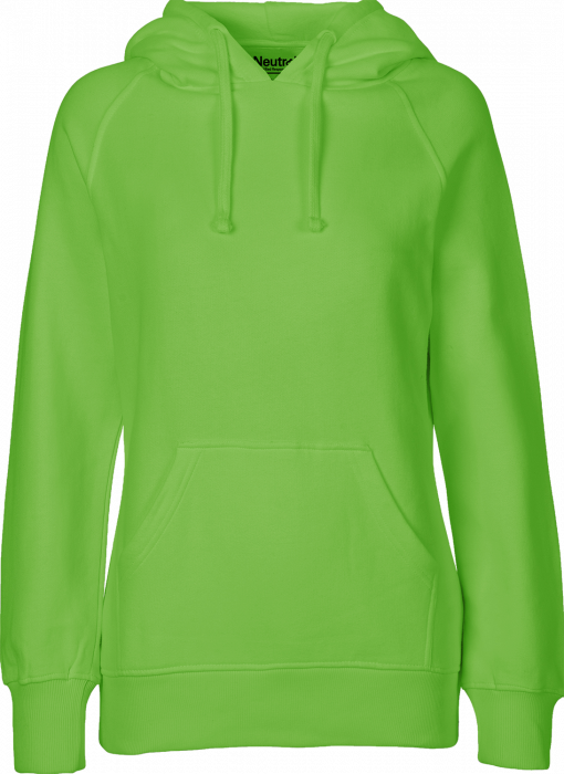 Neutral - Organic Cotton Hoodie Women - Lime