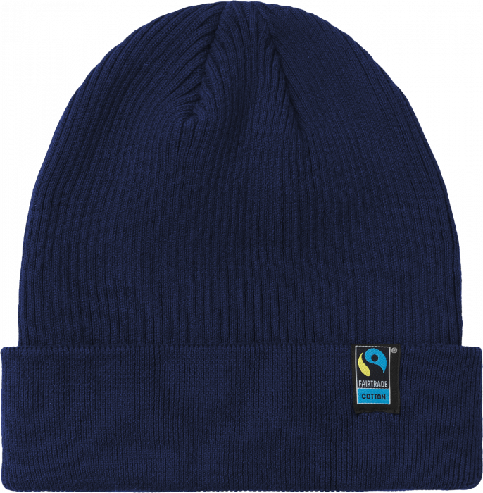 Neutral - Organic Mixed Knit Beanie - Marine