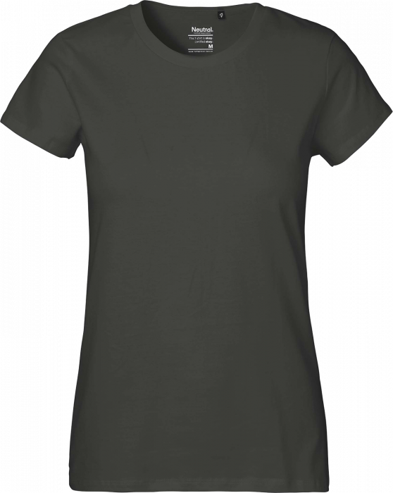 Neutral - Økologisk Bomulds T-Shirt Dame - Charcoal