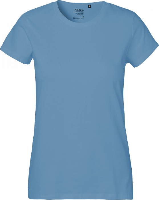 Neutral - Økologisk Bomulds T-Shirt Dame - Dusty Indigo