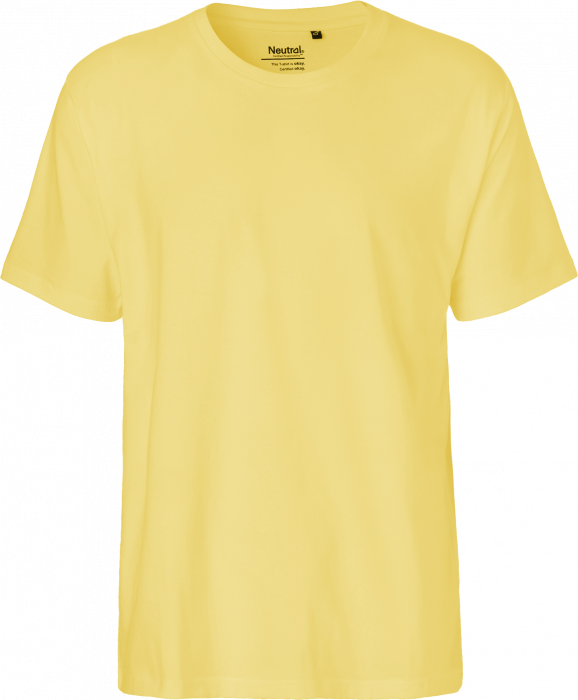 Neutral - Organic Classic Cotton T-Shirt - Dusty Yellow