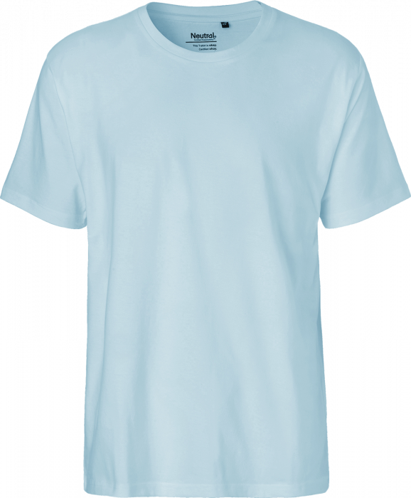 Neutral - Økologisk Klassisk Bomulds T-Shirt - Light Blue