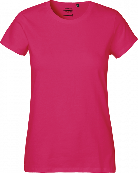 Neutral - Økologisk Bomulds T-Shirt Dame - Pink