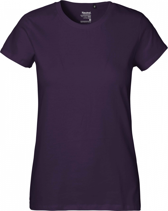 Neutral - Økologisk Bomulds T-Shirt Dame - Purple