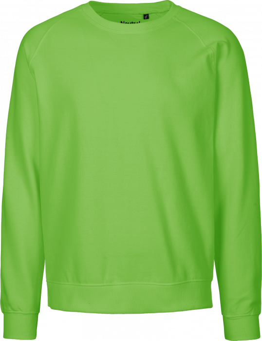 Neutral - Økologisk Bomulds Sweatshirt - Lime