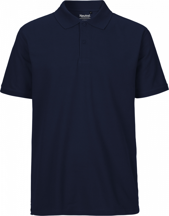 Neutral - Classic Cotton Polo Men - Navy