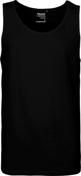 Neutral - Organic Tank Top Men - Black