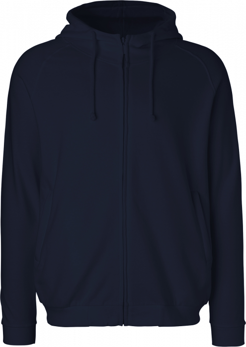 Neutral - Hoodie With Hidden Zip - Marine