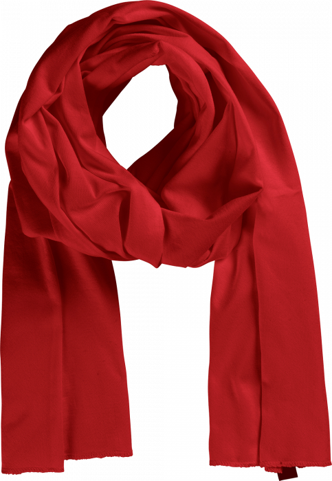 Neutral - Organic Scarf - Red