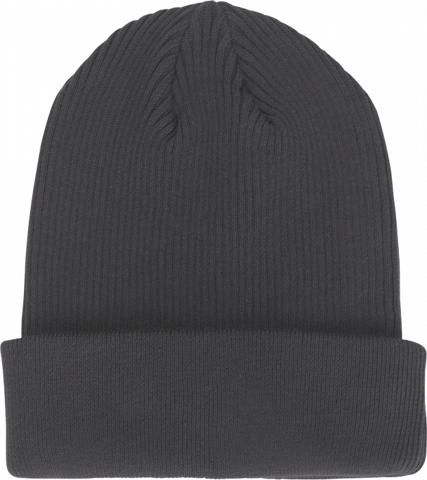 Neutral - Organic Classic Beanie - Charcoal