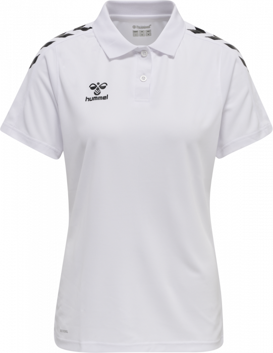 Hummel - Core Xk Polo Women - Bianco & nero