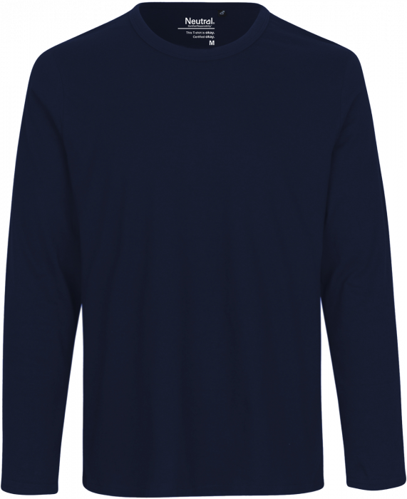 Neutral - Organic Long Sleeve Cotton T-Shirt - Marin