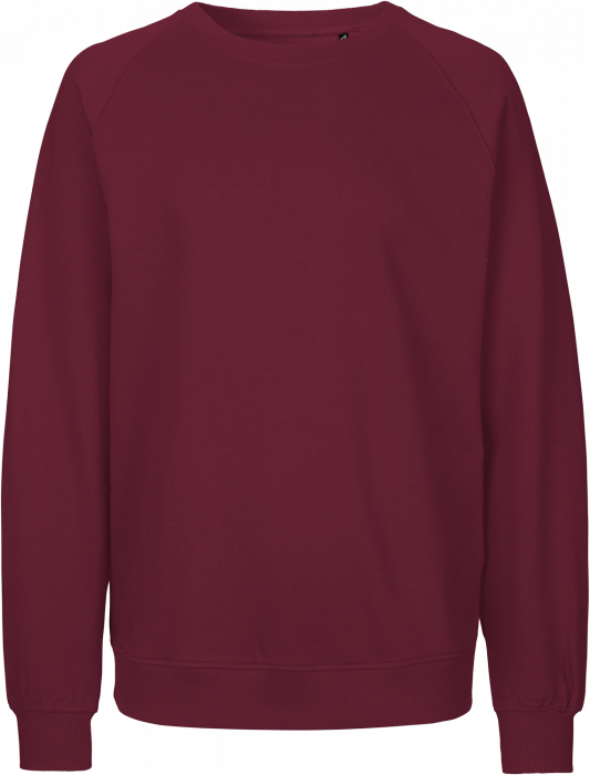 Neutral - Økologisk Bomulds Sweatshirt - Bordeaux