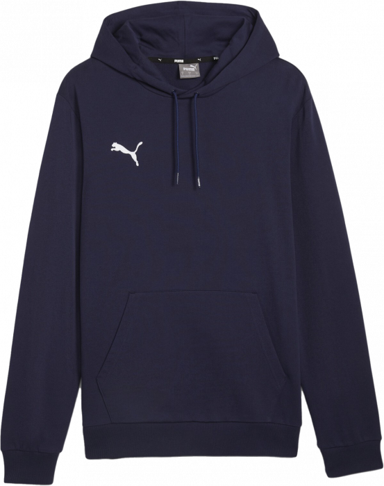 Puma - Teamgoal Casual Hoodie - Navy & bianco