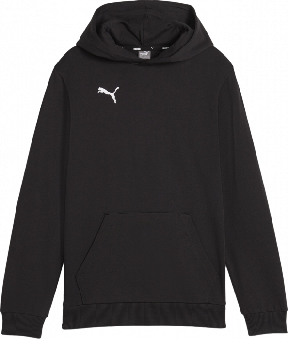 Puma - Teamgoal Casual Hoodie Kids - Negro & blanco