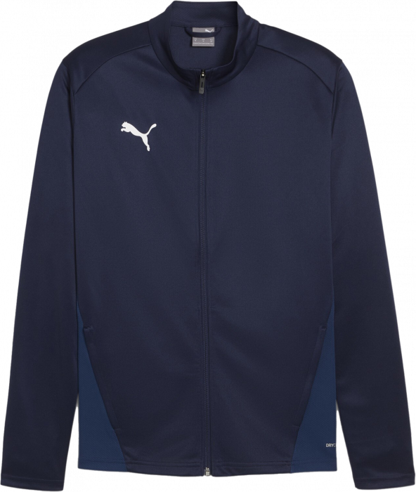 Puma - Teamgoal Training Jacket W. Zip - Marine & wit