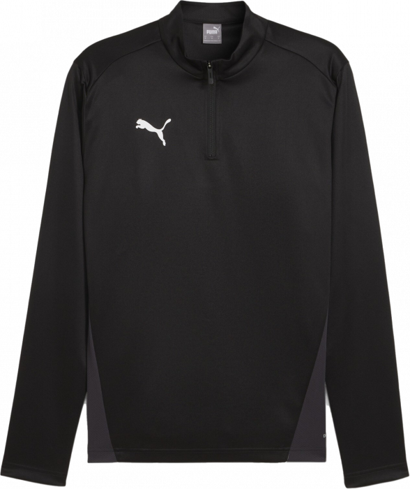 Puma - Team Goal Training Top With Half Zip Jr - Noir