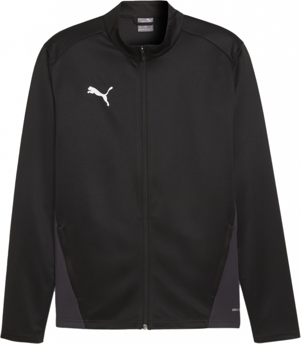 Puma - Teamgoal Training Jacket W. Zip - Svart & vit