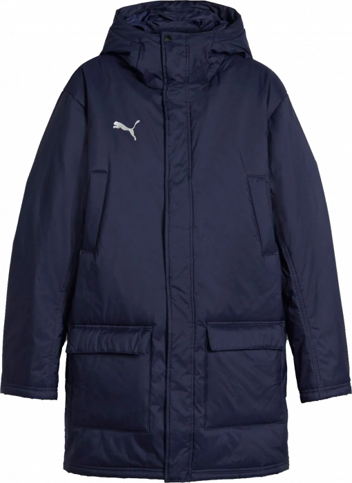 Puma - Teamfinal Parka Winter Jacket - Navy