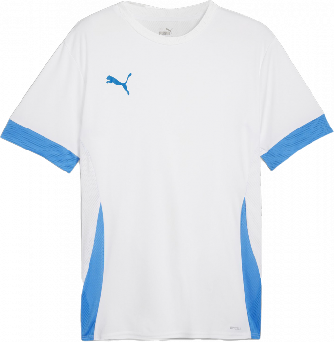 Puma - Teamgoal Matchday Jersey - Vit & blue lemonade