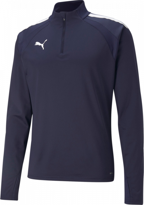 Puma - Teamliga Training 1/4 Zip Top Jr. - Peacoat