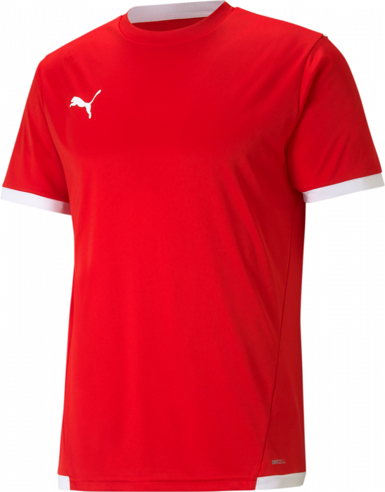 Puma - Teamliga Jersey - Rosso & bianco