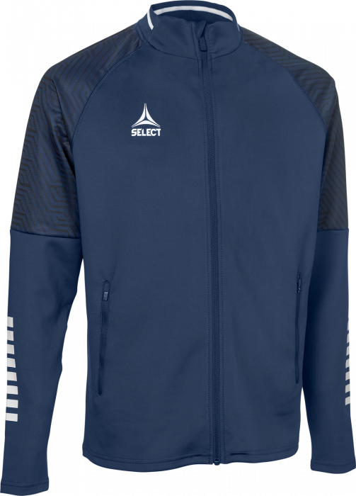 Select - Monaco V24 Traning Zip Top - Blu navy