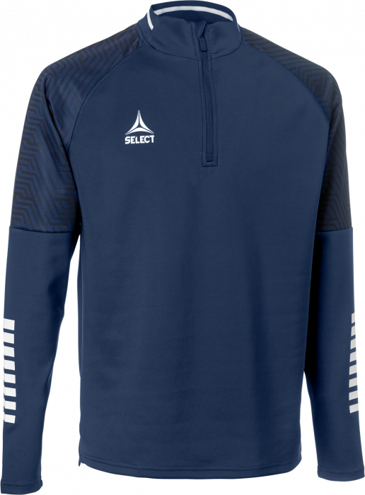 Select - Monaco V24 Training Sweat Half Zip Kids - Bleu marine