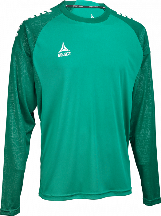 Select - Spain V25 Player Shirt L/s - Verde & bianco