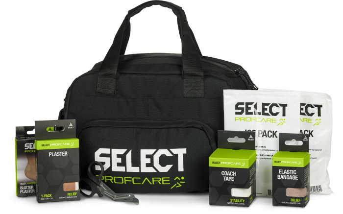 Select - Medicin Bag Medium V25 W. Content - Black